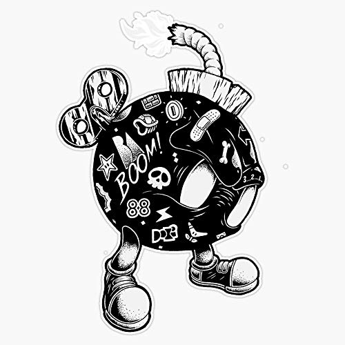 Tattooed Bob-Omb Bumper Sticker Window Vinyl Decal 5
