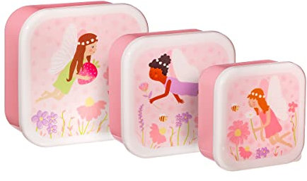 Sass & Belle Fairy Lunch Boxes - Set of 3