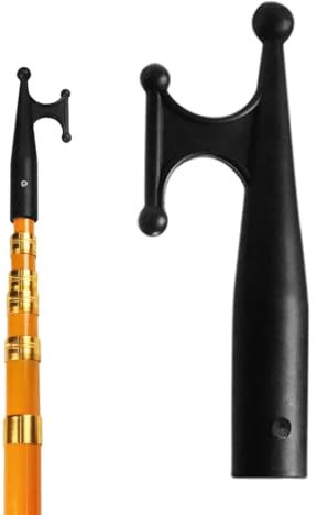 Bootshakenspitze Nylon Ersatz Bootshaken Spitze Bootshakenende Rostfrei Marine Bootshaken Kopf Nylon Ankerhaken Rettungsboot Haken Spitze Schiffshaken Ersatz Für Schiff, Boote, Yacht, Kayak,