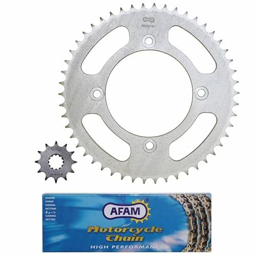 KIT CATENA ADATTABILE BETA 50 RR SM 2012>2013 (4 FISSAGGI) 428 12x50 (ALESAGGIO 100mm) (RAPPORTO ORIGINALE) -AFAM-