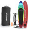 ArtSport Stand Up Paddling Board Set Retro Love aufblasbar 320 cm - 150 kg - Fußleine, Pumpe, Paddel, Tasche & Zubehör - SUP Board Standup Paddle