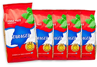 Taragui Mate-Té- Paquete económico de 5 - Yerba Mate 5x1kg