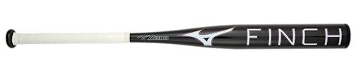Mizuno Finch Fastpitch Softball Bat (-13) | Womens Aluminum Fast Pitch BAT | BLK Iridescent | 17OZ | 28 INCHES (2800)
