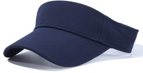 Cysocool Kids Sun Visor Hat 4-12 Years Girls Boys Golf Visor Anti UV Tennis Sun Hat Summer Beach Cool Hat Wide Brim Sun Protection Hat Adjustable Peaked Snapback Cap Sports Running Sun Visor Cap