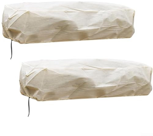 Zoegneer Protégez vos plantes du gel, du vent et de la pluie avec cette housse rectangulaire pour jardinière (150 x 40 x 45 cm)