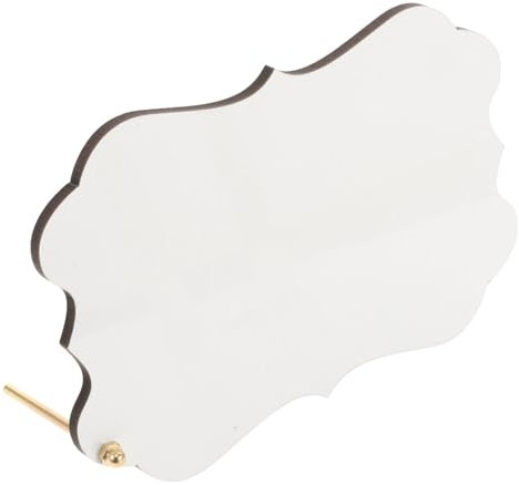 UPKOCH Thermal Transfer Wood Painting Rectangular Blanks Sublimation Sign Blanks for Home Decor Diy Craft Projects