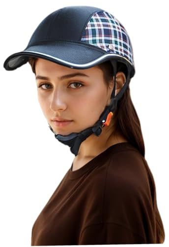Suxdlan Casco da Bicicletta per Adulti Casco da Bici Regolabile in ABS, Leggero, Traspirante per Ciclismo, Sci, Baseball, Pattinaggio