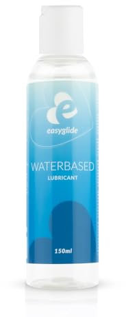EasyGlide Lubricante a Base de Agua – Compatible con Látex y Silicona – Lubricante de Base Acuosa no Pegajoso – 150ml