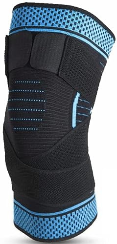 Generisch Kniebandage Damen und Herren, Kniestütze für Sport und Alltag, sicherer Halt durch Stabilisatoren 1 Stück (XL)