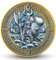 Viking Challenge Coin – Thor's Hammer Design, 1.57 Inch Nordic Warrior Coin, Motivational and Inspirational Gift