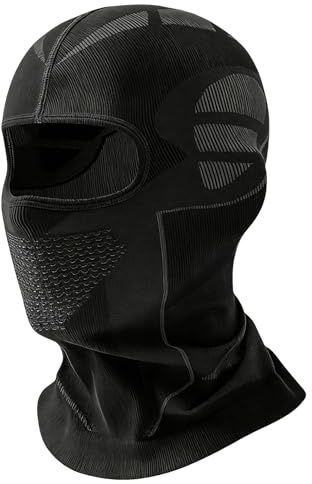 Wcawnlt Pasamontañas, Accesorio para Bicicleta, Pasamontañas para Motocicleta, Forro para Casco de Motocicleta, Máscara de Esquí de Cara Completa, Máscara de Esquí para Hombres y Mujeres ﻿