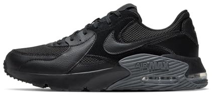 Nike Herren Air Max Excee Sneaker, Black/Black-Dark Grey, 45.5 EU