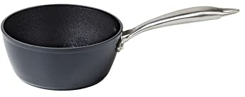 Pyrex Zero Scratch Aluminium TOS Range Stainless Steel Handle Saucepan with Lid 16cm