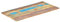 vidaXL Tischplatte Rechteckig 60x100 cm 15-16 mm Altholz Massiv