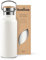 Bambaw Thermosflasche 750ml, Trinkflasche Weiß, Edelstahl Trinkflasche, Trinkflasche Auslaufsicher, Wasserflasche, Trinkflasche BPA Frei – Polarweiß