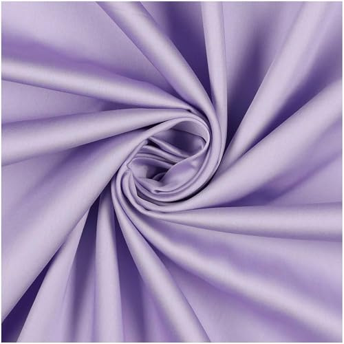 Baumwoll-Satin ab 50x150cm unifarben Oeko-Tex zertifiziert Meterware Baumwollstoff Satinstoff
