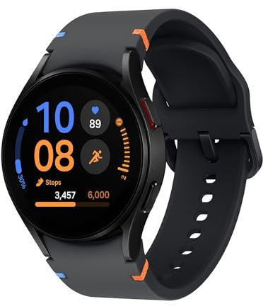 Samsung Galaxy Watch FE 40mm, Smartwatch Analisi del Sonno, Monitoraggio Benessere, Batteria a lunga durata, Bluetooth, Ghiera Touch in Alluminio, Black [Versione italiana]