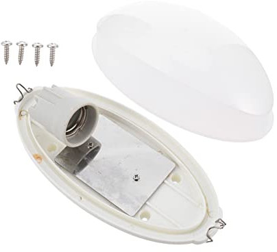 MERRYHAPY Saunalampe, Sauna-Lampenschirm Hochtemperaturbeständig Explosionsgeschützt Deckenleuchte Ersatz FüR Sauna Dampfbad Beleuchtung