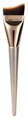 Brocha de Maquillaje Líquido - Plano Angular Sintetico Para Herramientas De Belleza,Pincel Para Base De Maquillaje Liquida | Para Mujeres y Niñas, Rostro, Interior, Exterior, Hogar, Hotel, Viajes, Cit
