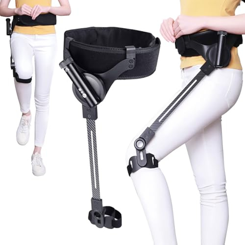 Wearable Bionic Leg Exoskelett, Justerbar styrka Gånghjälp för rörlighetsstöd, hjälpmedel för vuxna och äldre, dagliga resor och användning