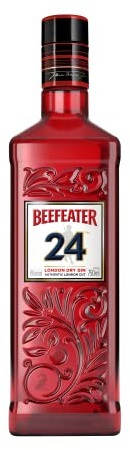 Beefeater 24 London Dry Gin, Premium London Dry Gin, hochwertiger Wacholderschnaps mit ausgewählten Botanicals, 0,7 L
