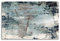 Paul Sinus Art 120x80cm Leinwandbild Leinwanddruck Kunstdruck Wandbild grau braun schwarz beige Grunge
