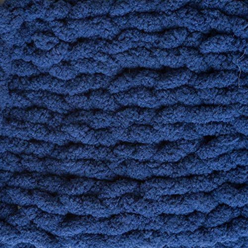 Bernat Blanket Super Bulky Yarn, 5.3oz, Guage 6 Super Bulky, Navy