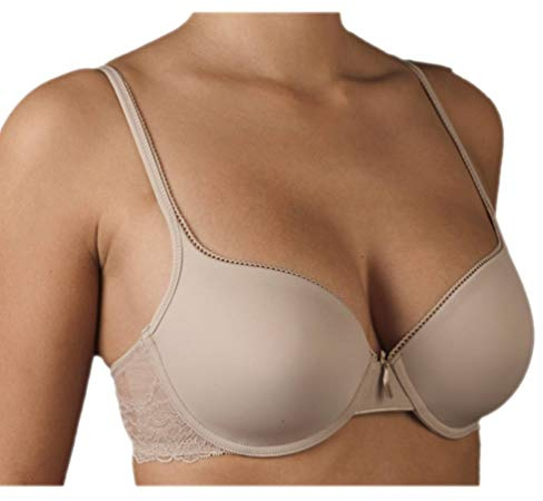 SELENE sujetador copa B con relleno y encaje Adela - color: TIERRA talla: 95