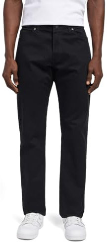 Lee Herren Straight Fit Xm Jeans, Schwarz, 40W / 32L EU