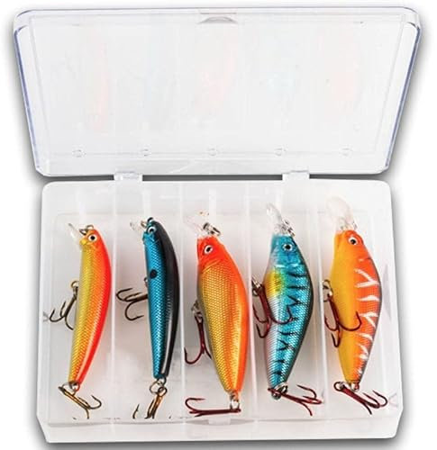 FLADEN Wobbler Set mit 5 Stück 5-8g Köderset