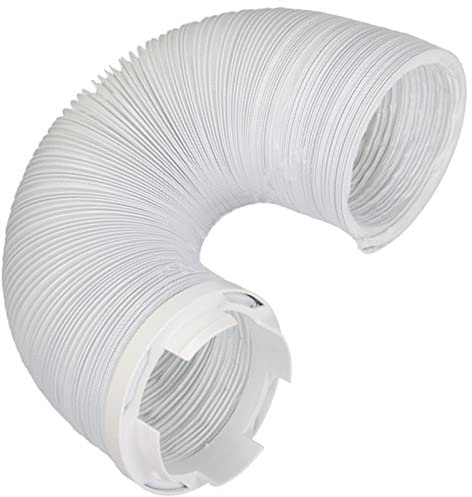 SPARES2GO Vent Hose for Candy fits Hoover Tumble Dryers (3.6 / 91.5mm x 1.8m)