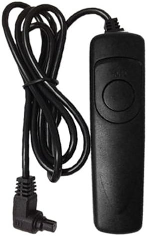 Cable de Control Remoto para Disparador de Cámara RS-80N3 con Funciones de Enfoque Automático y Medición Compatible con Canon EOS R1, R5 Mark II, R5 R3, 5D Mark IV, III II, 6D Mark II