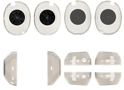 LLINthy TPUs Cuffie Shell Esterno Protezioni Anti-Graffio Padiglioni Auricolare Copertura Protettiva per WH1000XM6 Cuffia Copertura Delle Cuffie
