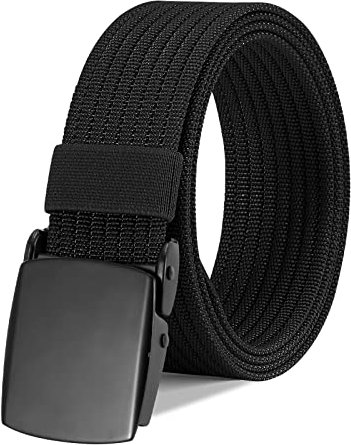 WERFORU Taktischer Gürtel Nylon Gürtel Herren Arbeitsgürtel Canvas Belt mit Legierter Schnalle