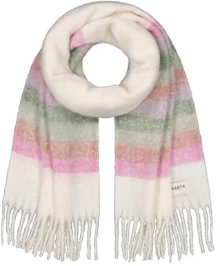 Barts Damen Strickschal Tylur gestreifter Winterschal mit Fransen 3283 Orchid 27