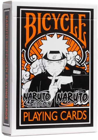 Bicycle Naruto Shippuden Mazzo di carte per collezionisti, maghi e fan