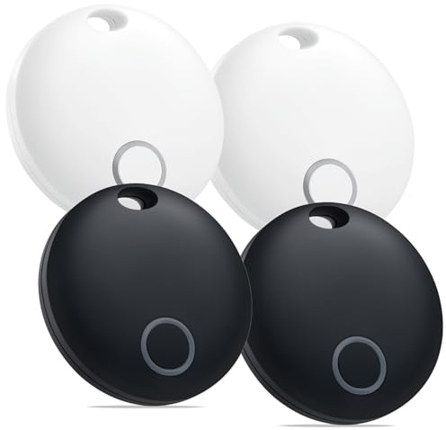 Bestray Tracker, Smart Tag Pro, Fonctionne avec Apple Find My (iOS Uniquement), localisateur d'objets pour clés, Bagages, Sac à Dos, étanchéité IP67