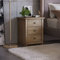 Vida Designs Corona Nachtschrank mit 3 Schubladen Nachttisch Kommode Komfort Pinie Massivholz, Braun