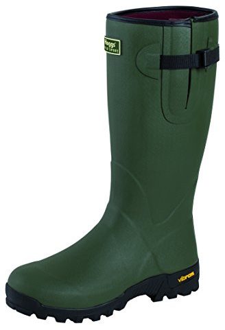 Hoggs Of Fife - Field Sport Neoprene-lined Wellington/Rubber boot Green 12 UK
