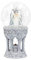Nemesis Now Schneekugel Love Remains Anne Stokes, 18,5 cm, Harz, Glas, Wasser, elfenbeinfarben