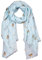 Wrendale Designs by Hannah Dale - Feather and Forelocks Lightweight Horse Scarf - 70cm by 190cm