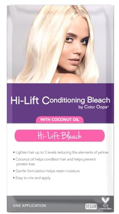 Color Oops Hi-Lift Bleach | Lifts 3-5 Levels | Nourishing & Moisturizing Formula