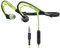 Mucro Running Headphones Wired Neckband Earbuds Over Ear Sports Earbuds Foldable Wrap Around Earphone for Night Jogging Workout - with Carry Case