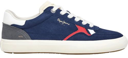 Pepe Jeans Herren Travis City M Sneak, Blue Ocean Blue, 43 EU
