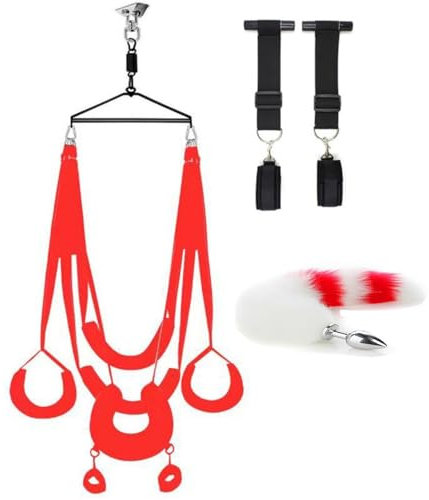 Cugzue Balançoire Facile à régler, Robuste et Durable,Swing8