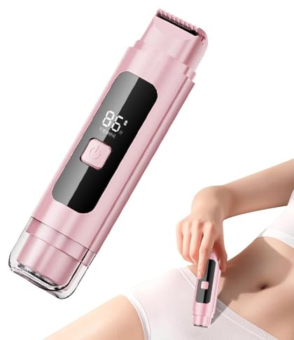 Rifinitore Bikini Rasoio Ricaricabile A Doppia Testina Lavabile Wet E Dry