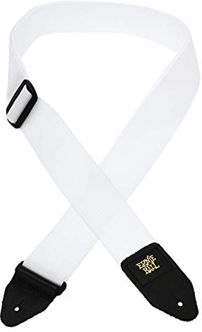 Ernie Ball White Polypro Guitar Strap