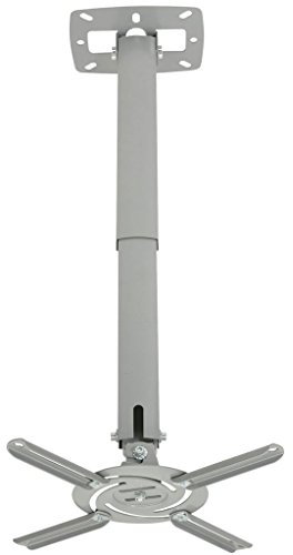 Avlink PJM620 Projector Ceiling Mount with 4 Adjustable Arms with Extendable Drop Pole