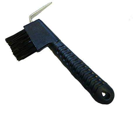 A. Hoffmann GmbH Hufkratzer schwarz mit Antirutschgriff