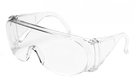 WOLFPACK LINEA PROFESIONAL EN166 skyddsglasögon genomskinliga fasta grenar